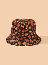 Funny Halloween Pumpkin Bucket Hat for Women Party Sai Feel